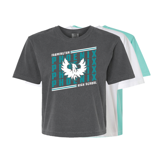 Farmington Phoenix Primetime - Womens Heavy Weight Boxy T-shirt