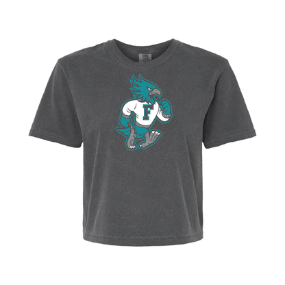Phoenix Vintage Mascot - Womens Heavy Weight Boxy T-shirt