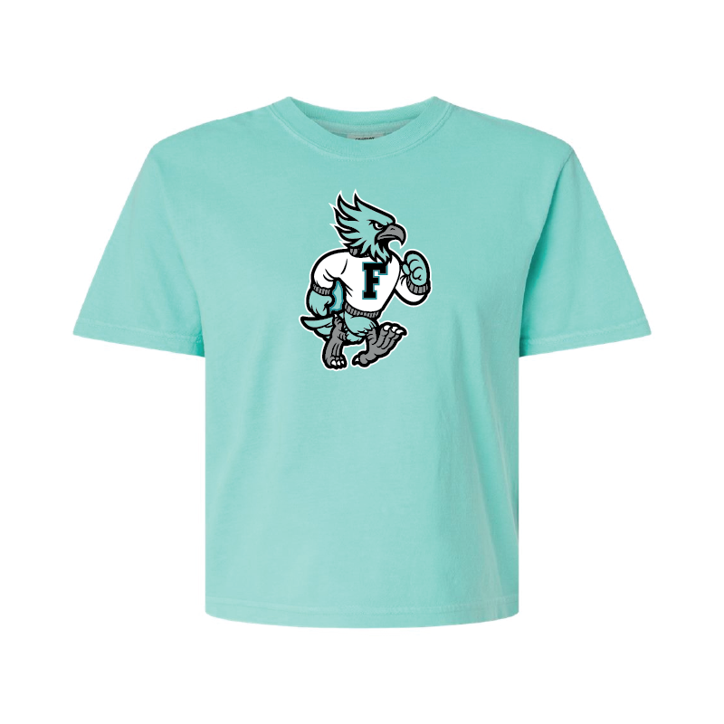 Phoenix Vintage Mascot - Womens Heavy Weight Boxy T-shirt