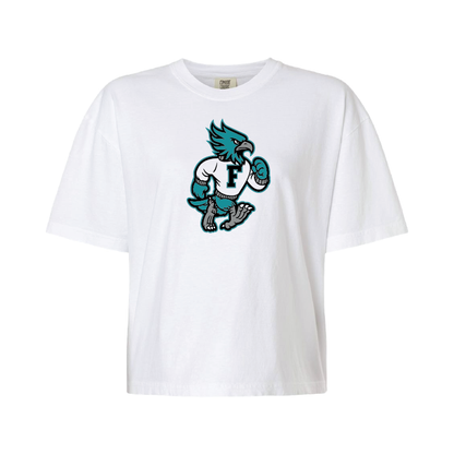 Phoenix Vintage Mascot - Womens Heavy Weight Boxy T-shirt