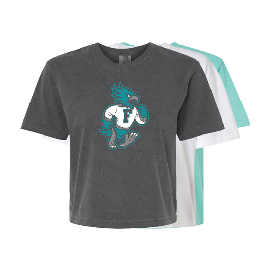 Phoenix Vintage Mascot - Womens Heavy Weight Boxy T-shirt