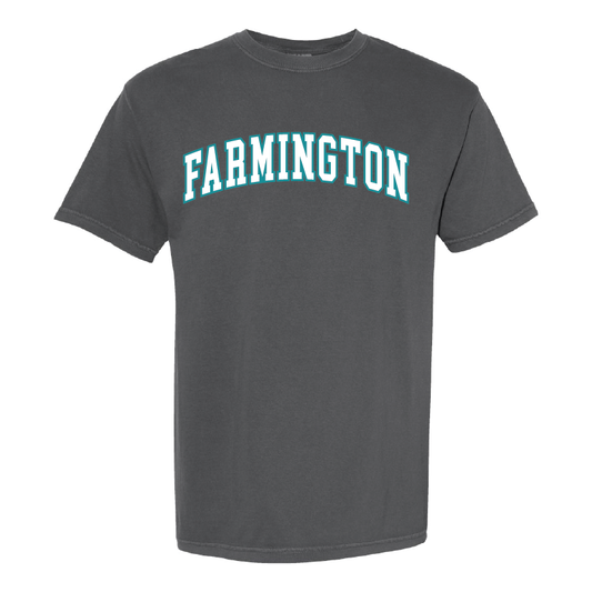 Farmington Wordmark - Mens Heavy Weight Cotton T-shirt
