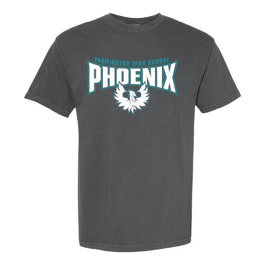 Farmington High School Phoenix - Mens Heavy Weight Cotton T-shirt
