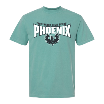 Farmington High School Phoenix - Mens Heavy Weight Cotton T-shirt