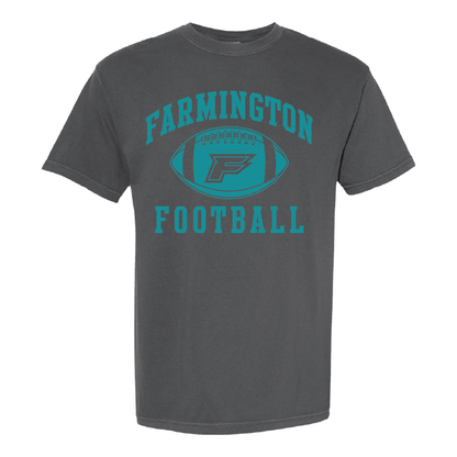 Farmington Football Icon - Mens Heavy Weight Cotton T-shirt