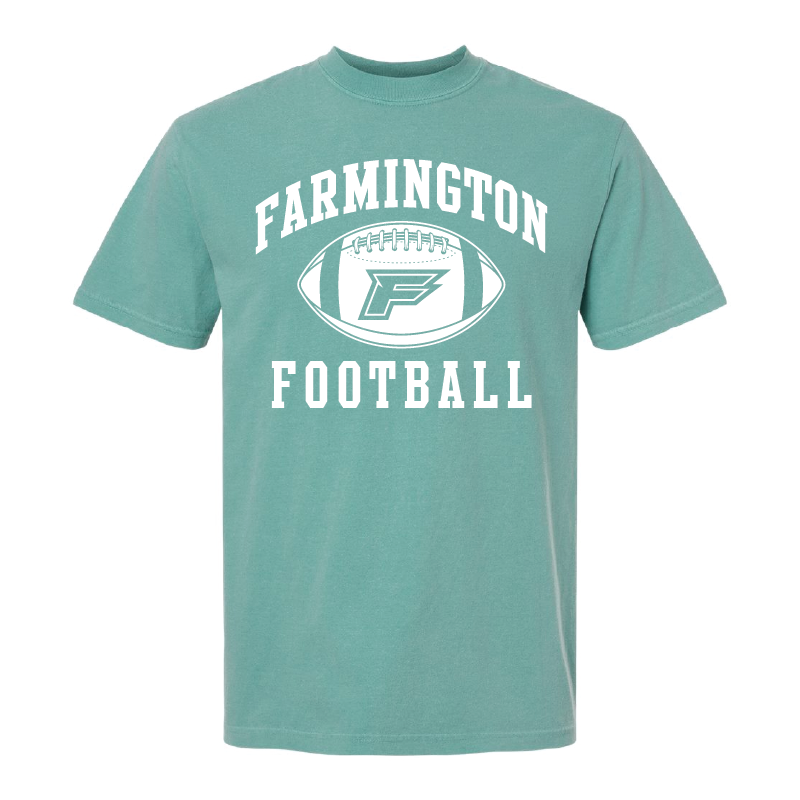 Farmington Football Icon - Mens Heavy Weight Cotton T-shirt