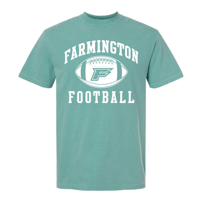 Farmington Football Icon - Mens Heavy Weight Cotton T-shirt