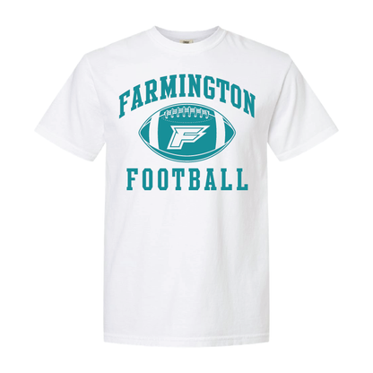 Farmington Football Icon - Mens Heavy Weight Cotton T-shirt