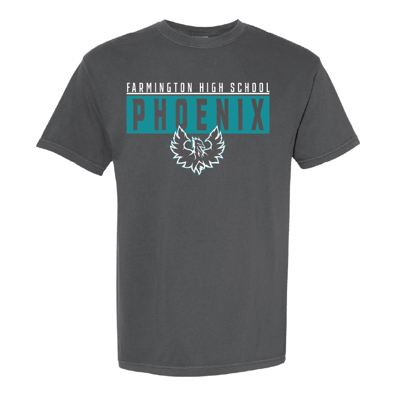 Farmington High School Phoenix Hometown - Mens Heavy Weight Cotton T-shirt