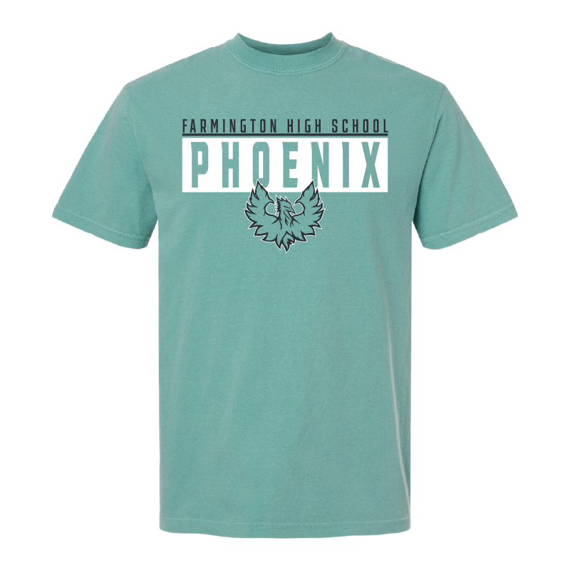 Farmington High School Phoenix Hometown - Mens Heavy Weight Cotton T-shirt