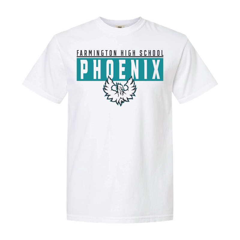 Farmington High School Phoenix Hometown - Mens Heavy Weight Cotton T-shirt