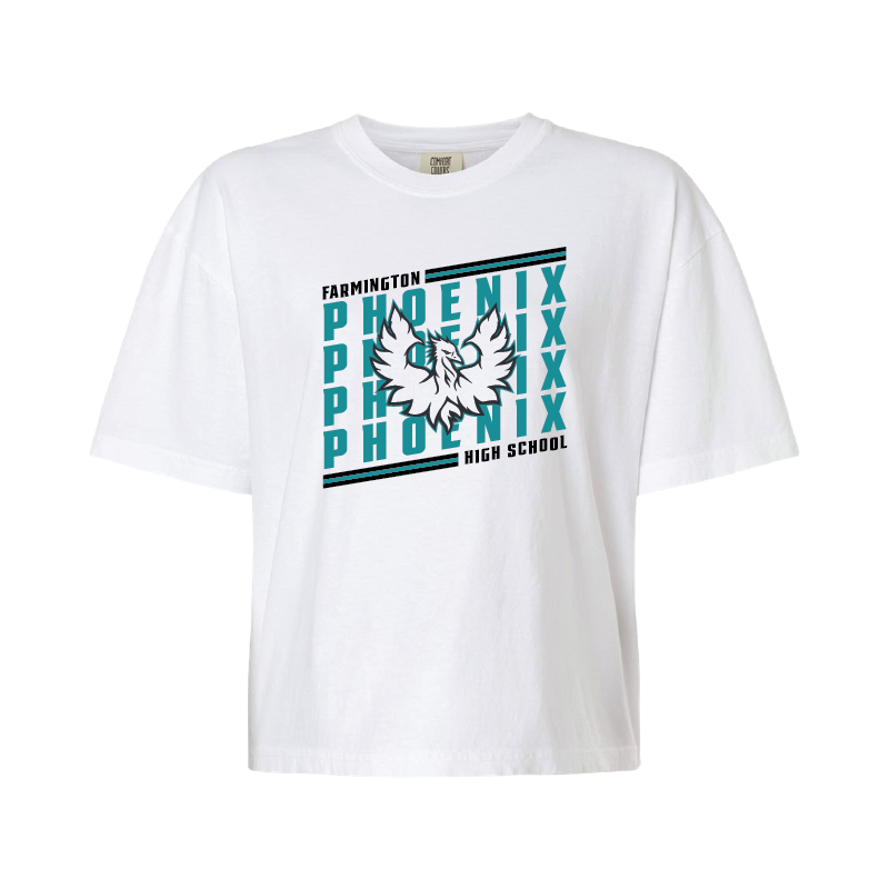 Farmington Phoenix Primetime - Womens Heavy Weight Boxy T-shirt