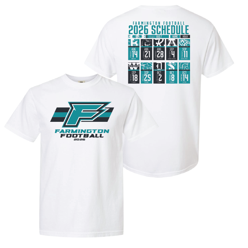 Mens Farmington Phoenix 2026 Schedule T-Shirt