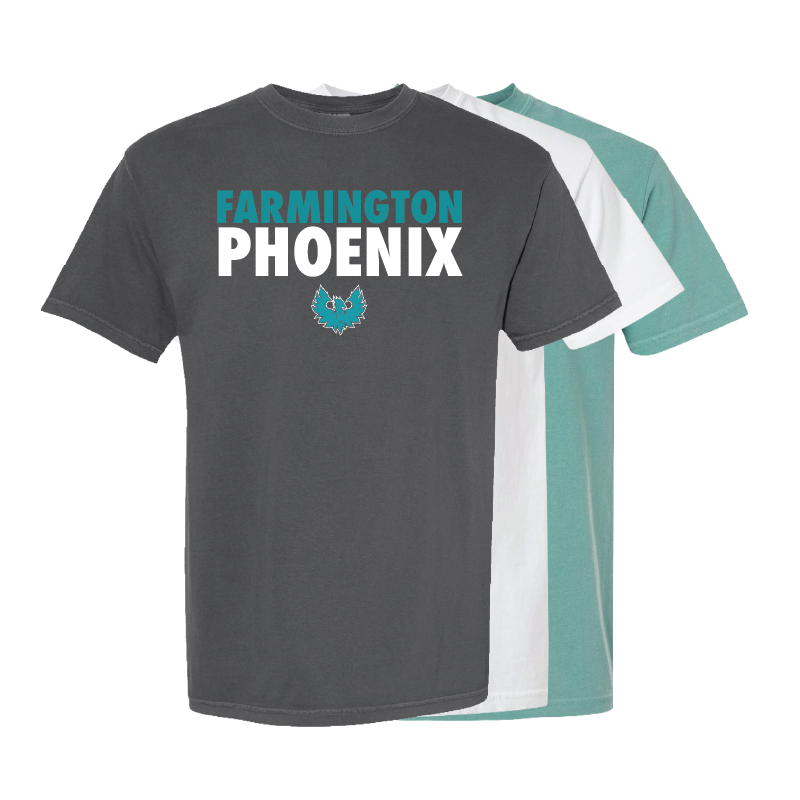 Stacked Farmington Phoenix - Mens Heavy Weight Cotton T-shirt