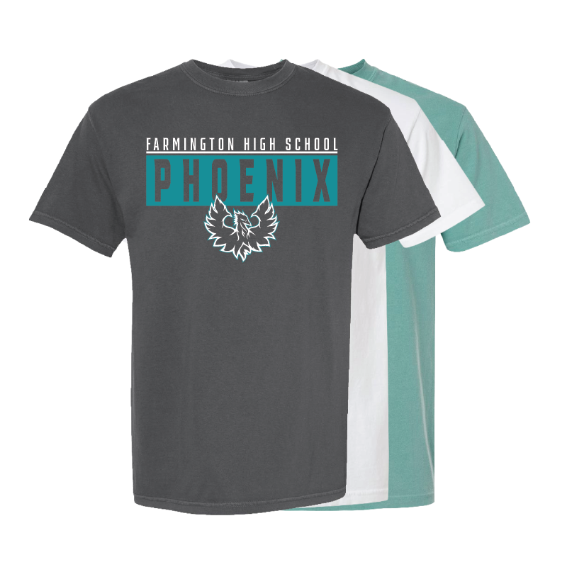 Farmington High School Phoenix Hometown - Mens Heavy Weight Cotton T-shirt