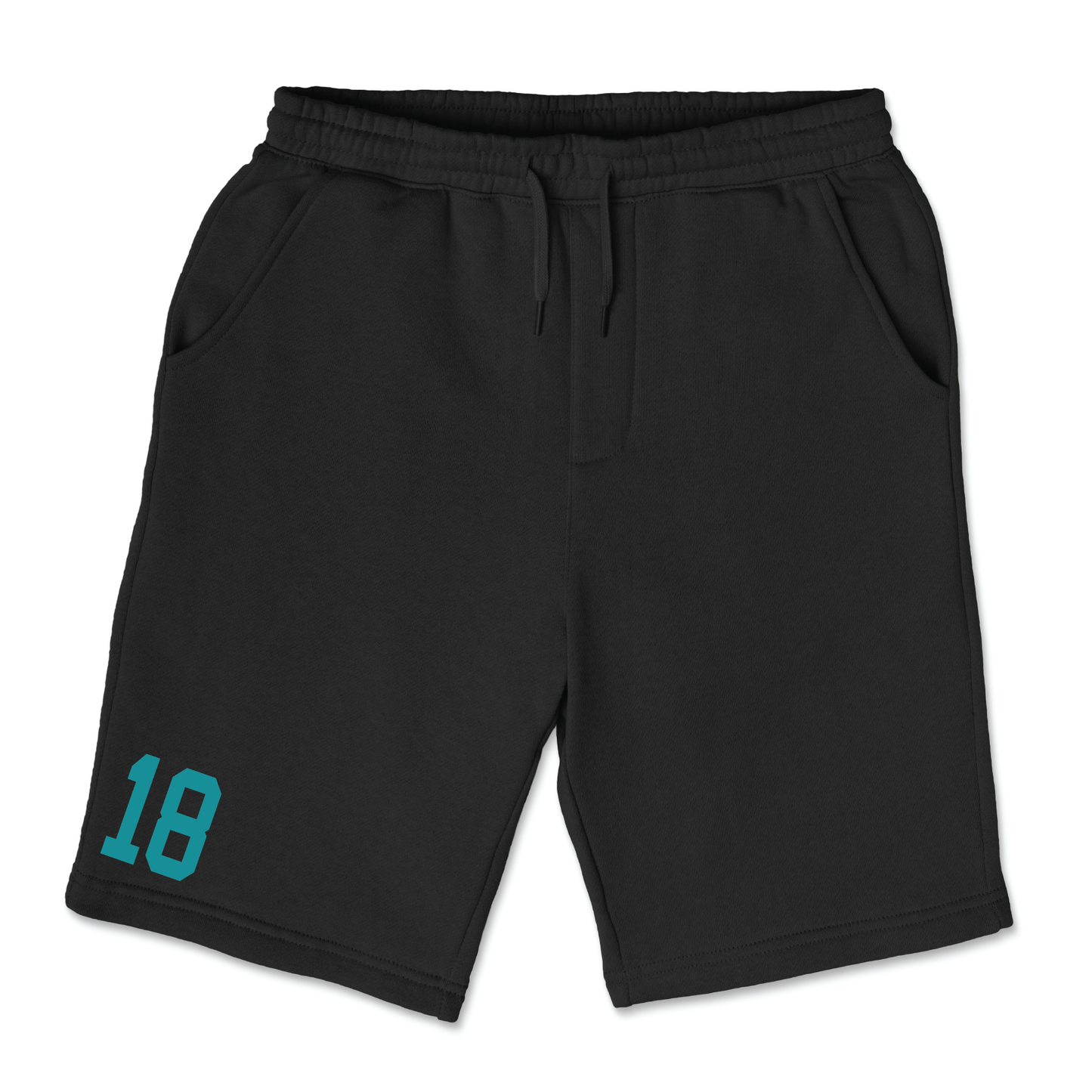 Football W/Teal Phoenix Logo - Mens  | Womens | Youth Fleece Shorts