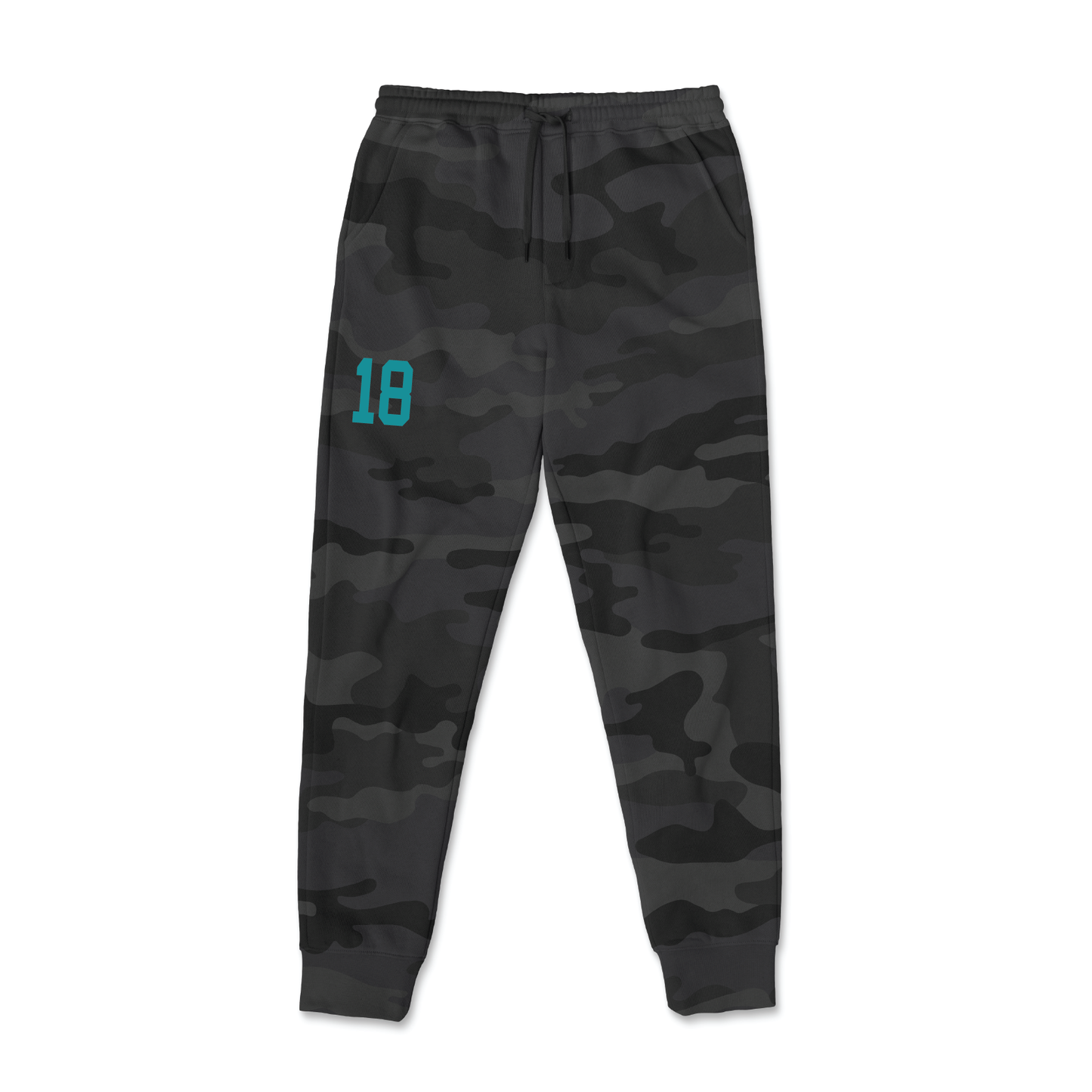 Football W/Teal Phoenix Logo - Mens  | Womens | Youth Fleece Joggers