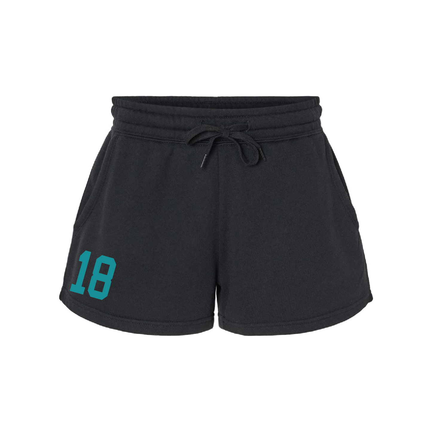 Football W/Teal Phoenix Logo - Mens  | Womens | Youth Fleece Shorts