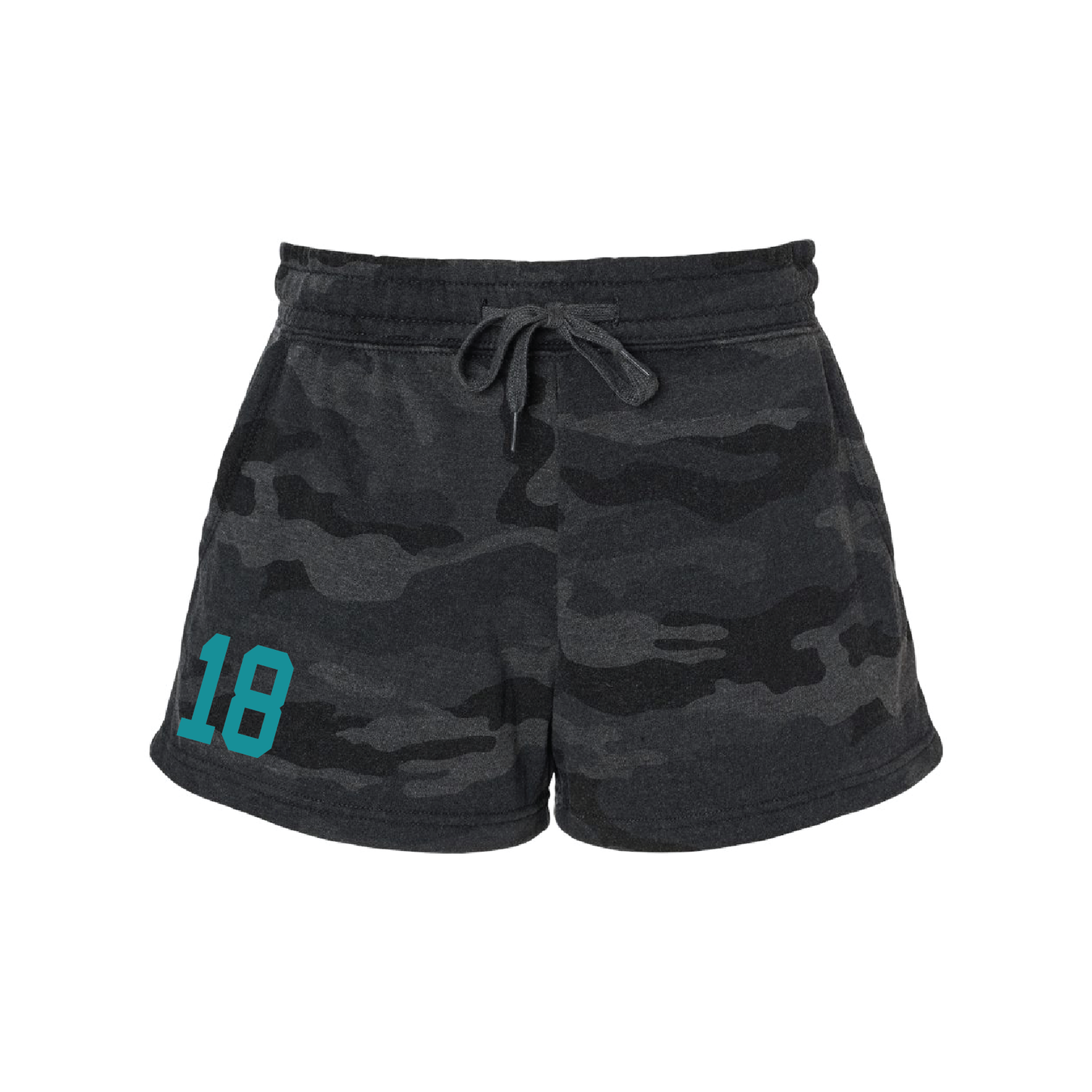 Football W/Teal Phoenix Logo - Mens  | Womens | Youth Fleece Shorts