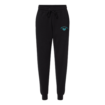 Football W/Teal Phoenix Logo - Mens  | Womens | Youth Fleece Joggers