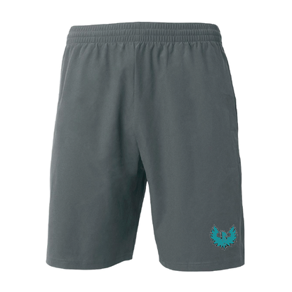 Teal Phoenix Logo - Mens Woven Pocketed Short