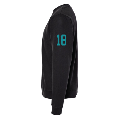Farmington Script Football F Logo - Adult Crewneck Sweatshirt