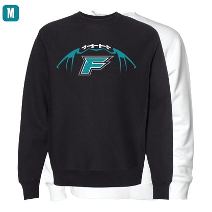 Football W/F Logo - Adult Crewneck Sweatshirt