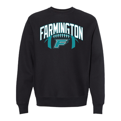 Farmington Arch w/ Football - Mens/Unisex Crewneck