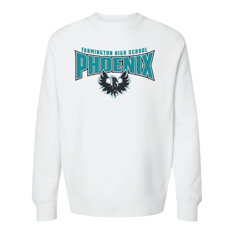 Farmington High School Phoenix - Mens/Unisex Crewneck