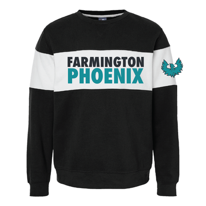 Stacked Farmington Phoenix - Mens Varsity Fleece Crewneck