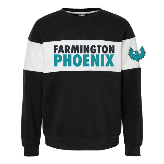 Stacked Farmington Phoenix - Mens Varsity Fleece Crewneck