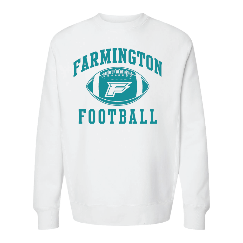 Farmington Football Icon - Mens/Unisex Crewneck