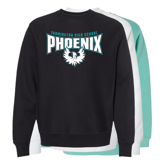 Farmington High School Phoenix - Mens/Unisex Crewneck