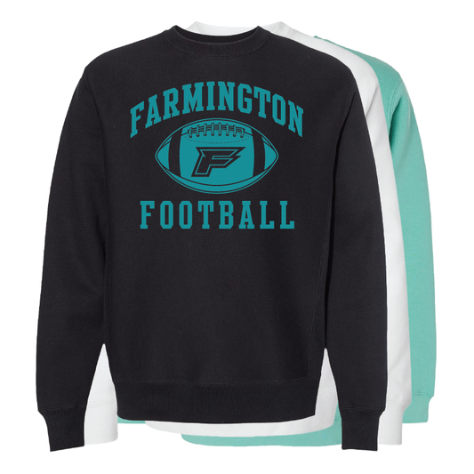 Farmington Football Icon - Mens/Unisex Crewneck