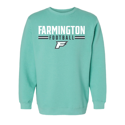 Farmington Football Stripe - Mens/Unisex Crewneck