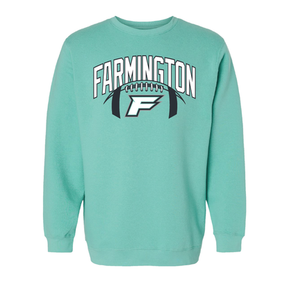 Farmington Arch w/ Football - Mens/Unisex Crewneck