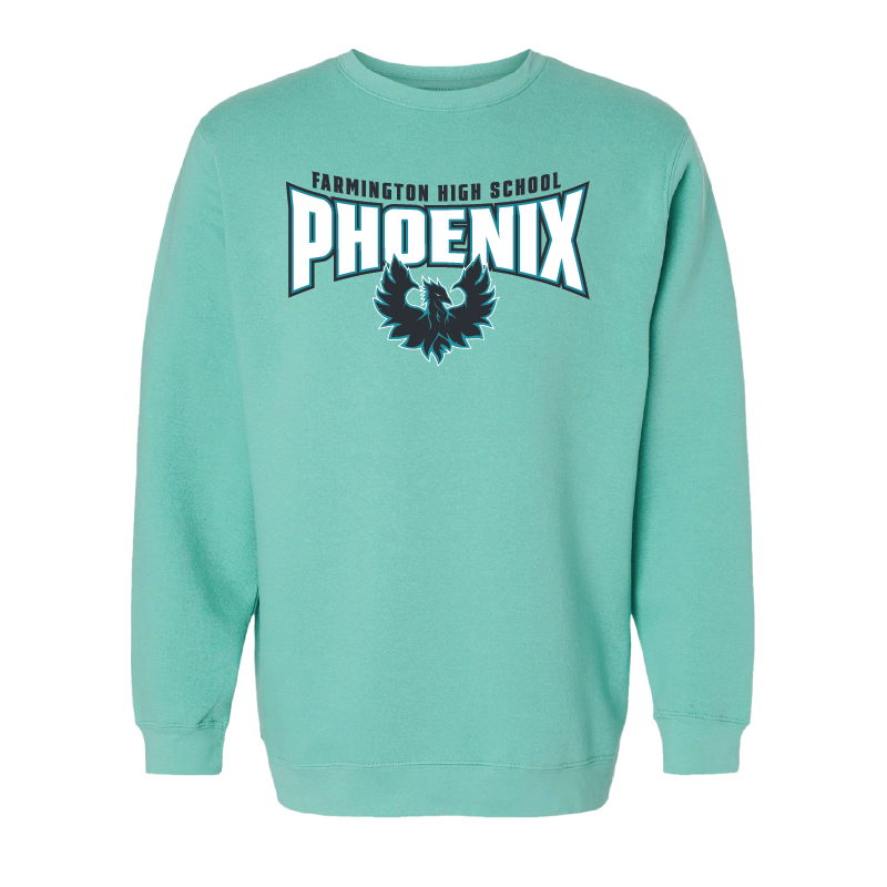 Farmington High School Phoenix - Mens/Unisex Crewneck