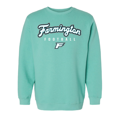 Farmington Football Script - Mens/Unisex Crewneck