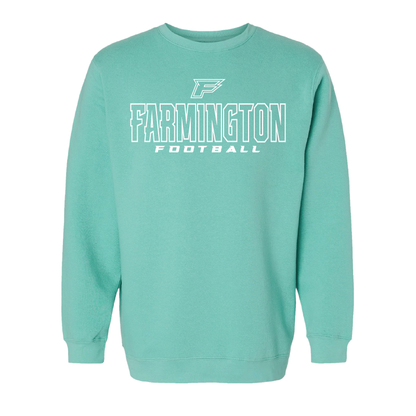 Farmington Football Outlined - Mens/Unisex Crewneck