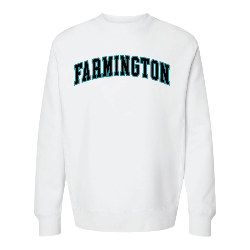 Farmington Wordmark - Mens/Unisex Crewneck