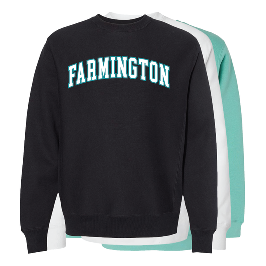 Farmington Wordmark - Mens/Unisex Crewneck