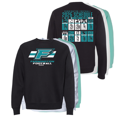 Farmington Phoenix 2026 Schedule  - Mens/Unisex Crewneck