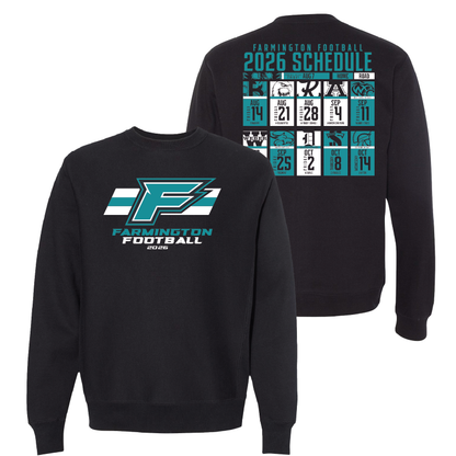 Farmington Phoenix 2026 Schedule  - Mens/Unisex Crewneck
