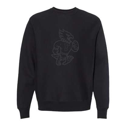 Vintage Phoenix Monochrome - Mens/Unisex Crewneck