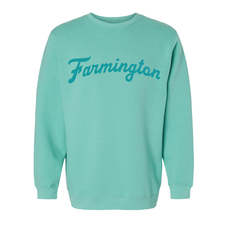Farmington Script Monochrome - Mens/Unisex Crewneck