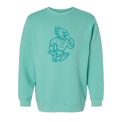 Vintage Phoenix Monochrome - Mens/Unisex Crewneck
