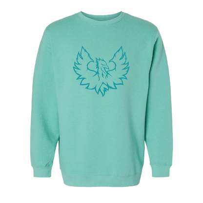 Phoenix Logo Monochrome - Mens/Unisex Crewneck
