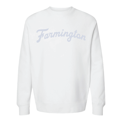 Farmington Script Monochrome - Mens/Unisex Crewneck