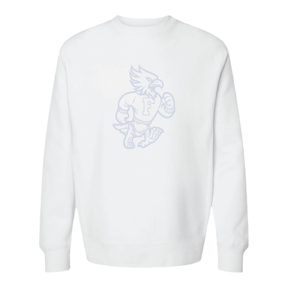 Vintage Phoenix Monochrome - Mens/Unisex Crewneck