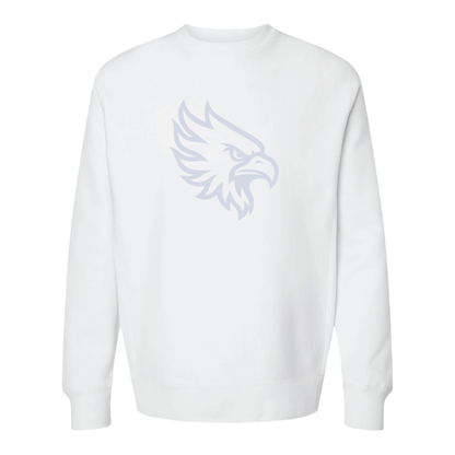 Vintage Phoenix Head Monochrome - Mens/Unisex Crewneck
